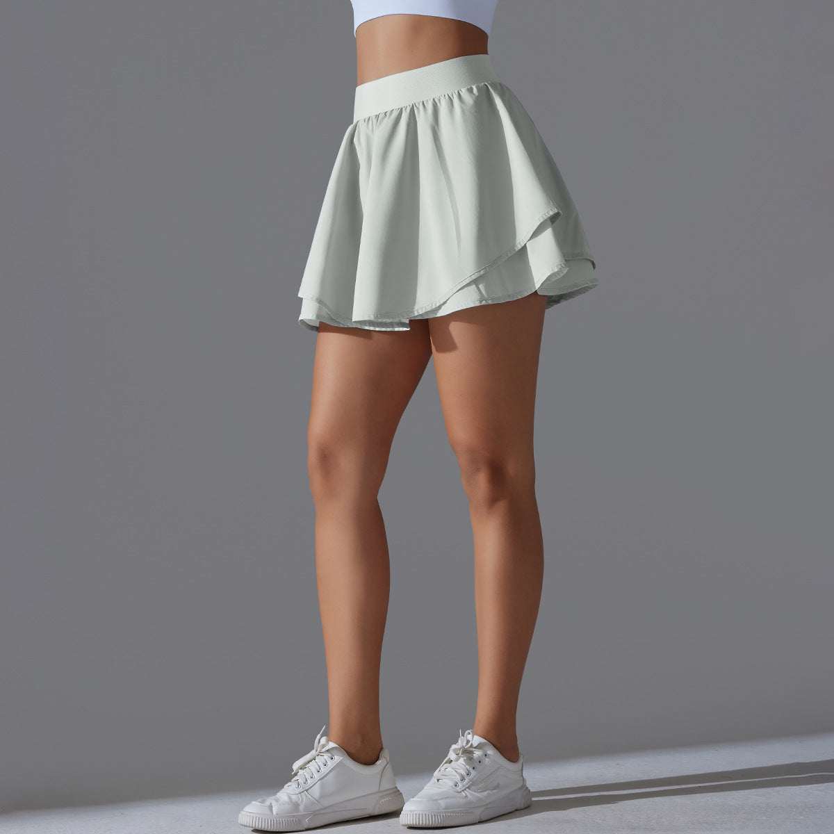 BreezeFlow Skort, Skirt Gray