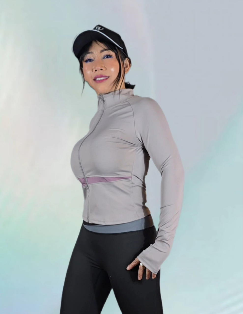 CloundFlex YOUTH Long sleeves shirt zipper front. Soft, Light and Flexible like cloud