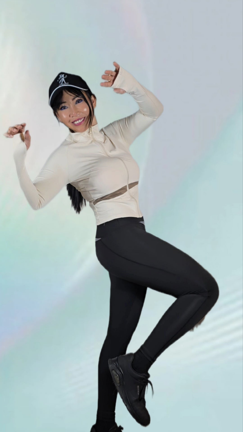 CloundFlex YOUTH Long sleeves shirt zipper front. Soft, Light and Flexible like cloud