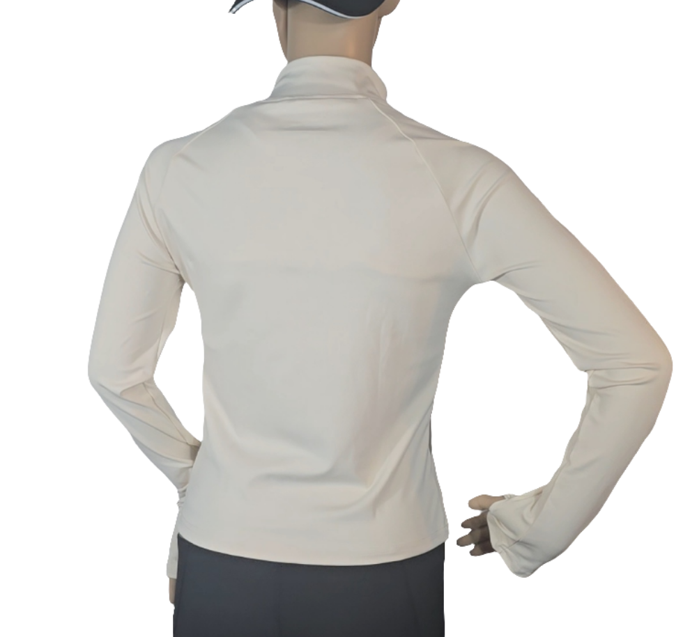 CloundFlex YOUTH Long sleeves shirt zipper front. Soft, Light and Flexible like cloud