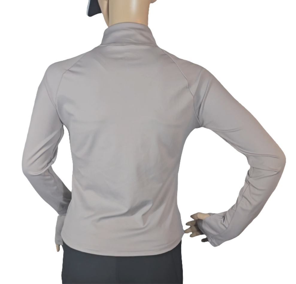 CloundFlex YOUTH Long sleeves shirt zipper front. Soft, Light and Flexible like cloud