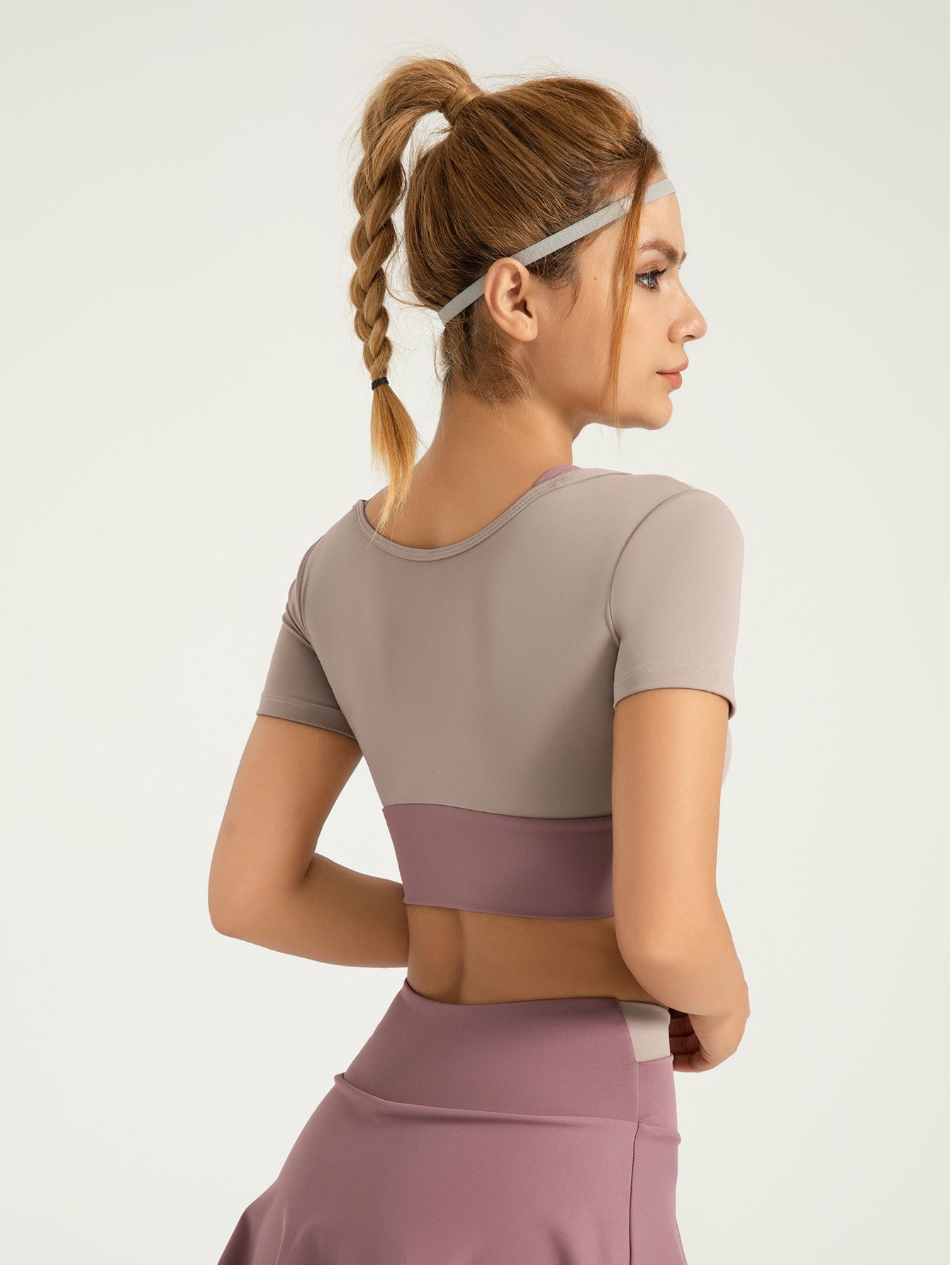 Sporty Chic Crop Tee