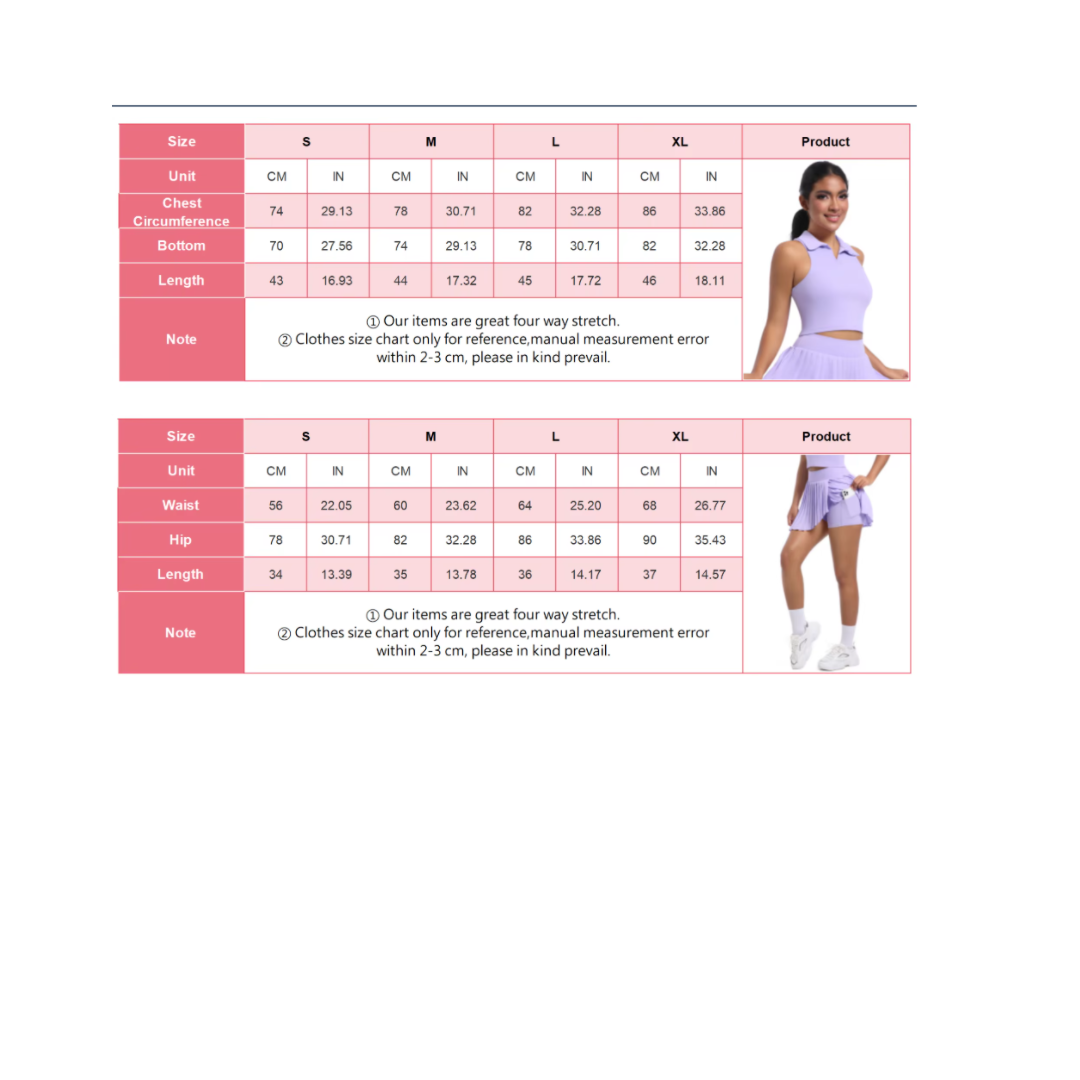Navy Elegance Set 2 pieces built-in sport bra with pads