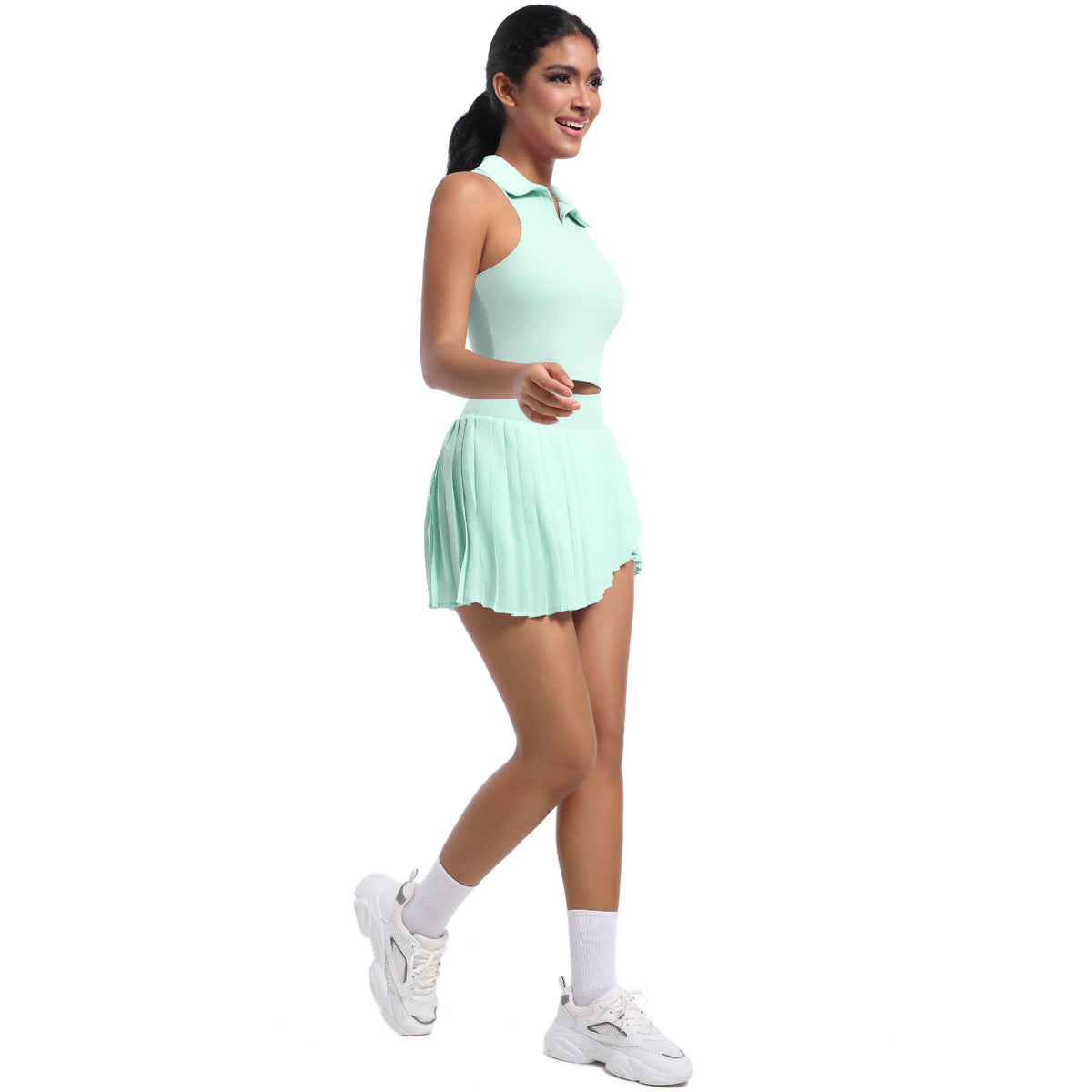 Aqua Glow Set 2 pieces built-in sport bra with pads.