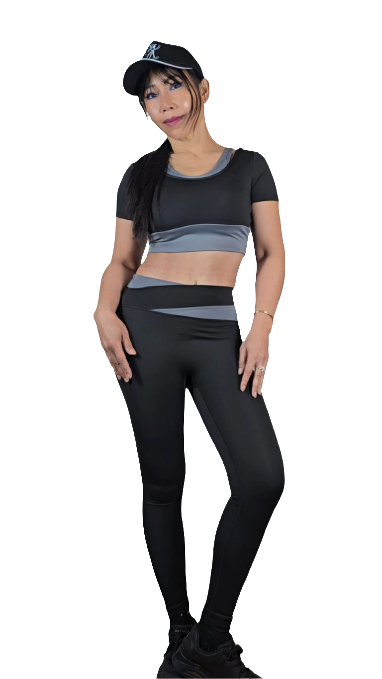 Sporty Chic Crop Tee