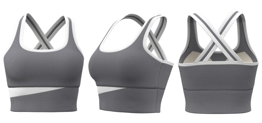 Luna Flex sport bra, Mix of elegance and movement.
