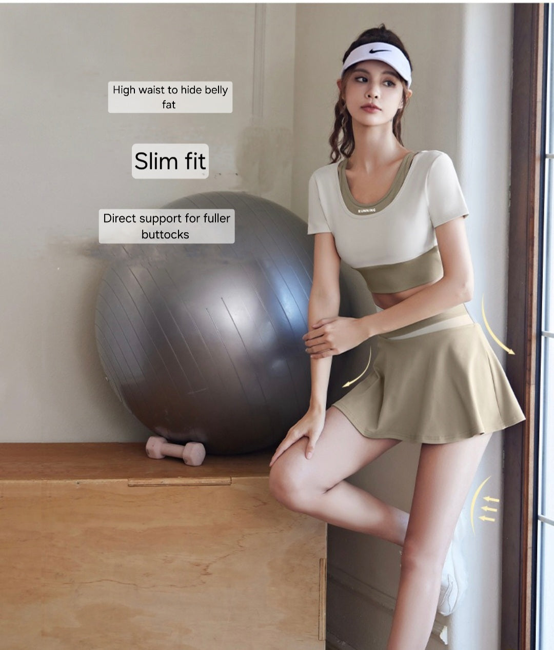 FlowFlex YOUTH Skort, combining Flexibility and Elegance.