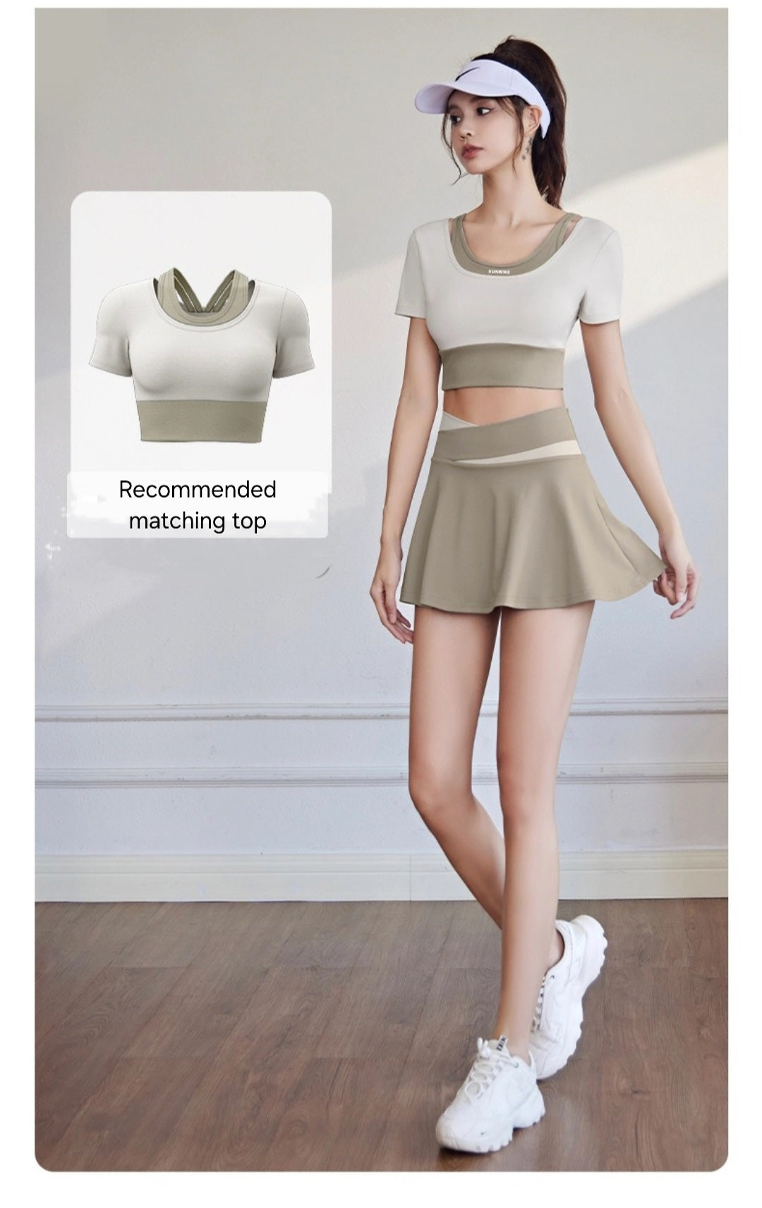 FlowFlex YOUTH Skort, combining Flexibility and Elegance.