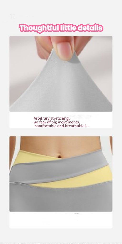 Elevate CrossWaist YOUTH Leggings- Styling and supportive with high waist design tighten belly
