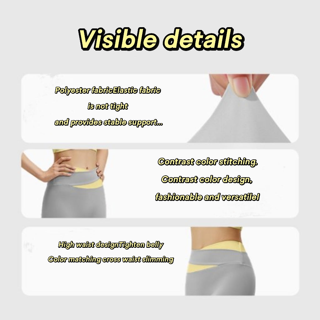 Elevate CrossWaist YOUTH Leggings- Styling and supportive with high waist design tighten belly