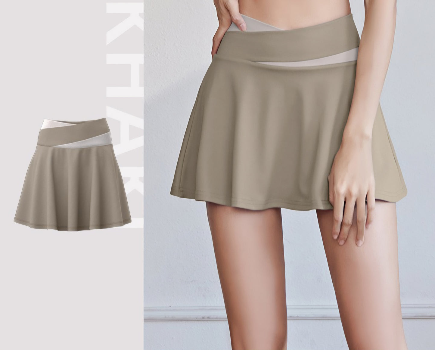 FlowFlex YOUTH Skort, combining Flexibility and Elegance.